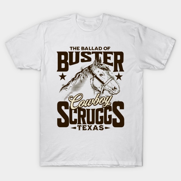 buster scruggs T-Shirt by Aeswie